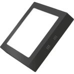 Inoled 2782-02 Volga 24W 3000K Günışığı Siyah Kasa Kare Sıva Üstü LED Panel - 15000K - Beyaz