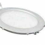İnoled Yuvarlak Alüminyum 2718-01 18w Beyaz Işık Slim Led Panel