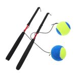 INOOMP 1 Takım Zıplayan Zıplayan Yaşlı Spor Topları Dönüş Topları Bilek Dönüşü Bilek Bandı Topu Bileklik Oyuncak Açık Spor Topları Bileklik Oyuncaklar Spor Topu Çocuk Omuz Çelik