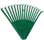 INOOMP 16 Dişli Tırmık Kafası Plastik Bahçe Çalısı Tırmık Kafası Toprak Yaprakları Tırmık Temizleme Yaprağı Çam Iğnesi Çim Bahçesi Için Tırmık Kafası Değiştirmeleri Çiçek Yatakları