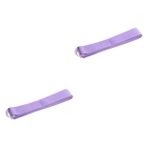 INOOMP 2 Adet Yoga Kayışı Çekme Bandı Eğitim Kayışı Yoga Egzersiz Bantları Bacak Direnç Bantları Spor Direnç Bantları Elastik Bant Egzersiz Kumaş Polyester Pamuk Spor Dalları Spor Bandı