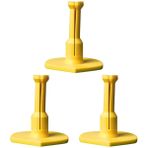 INOOMP 3 Parça Ped Aksesuarları Golf Antrenman Tişörtleri Sürüş Aralığı Golf Matı Golf Tees Uygulama Tutucu Golf Uygulama Tutucu Golf Kauçuk Tutucu Kış Golf Tee Silgi Lastik Çivi Küresel