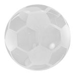 INOOMP Mini Kristal Futbol Süsü Futbol Dekoru Erkek Ve Kızlar İçin Masa Kristal Futbol Dekoru