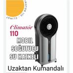 İnova Sunday Klimatör 110 Soğuk Su Hazneli Hava Soğutucu Uzaktan Kumandalı Vantilatör - Siyah