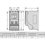 Inovance Md200s1.5b-ınt ,md200-1.5kw/220v Ac Motor Sürücü