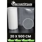 İNOVATİFSAN Rulo Vakum Poşeti Tırtıklı 20* 480-500 Cm
