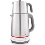Inox Çay Makinesi Beyaz, Pratik ve Şık Tasarım