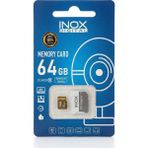 İnox Dijital Inox 64 GB Micro Sd Hafıza Kartı Class 10 Güvenlik ve Araç Içi Kamera Uyumlu Yüksek Hızlı Bellek