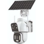 İnox Dijital INOX-X15 Dual Lens 4g Ptz Kamera 1080p Video Çözünürlüğü 2+2MP Çözünürlük Suya Dayanıklı - Beyaz