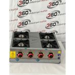 İnox Master 360KONYA 4lü Mini Ocak Tüp Doğalgaz