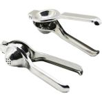 Inox Metal Limon Sıkacak Kollu Pres Modeli 20CM (3791)