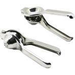 Inox Metal Limon Sıkacak Kollu Pres Modeli 20CM (5057)