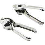 Inox Metal Limon Sıkacak Kollu Pres Modeli 20CM (5069) - Beyaz