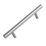 İnox Metal Mobilya Mutfak Çekmece Dolap Dolabı Kapak Kulbu Kulpu Kulpları (128 Mm - 12.8 Cm)
