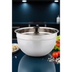 Inox Ölçekli Derin Kase - 20 cm 1.2 Litre Karıştırma Kabı Profesyonel 304 Paslanmaz Çelik 721840 - 1,2 lt