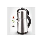Inox Paslanmaz Çelik Çay Makinesi Elektrikli Çaydanlık
