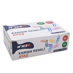 İnox Renkli Ataş 28Mm 50 Li - 6 Kutu