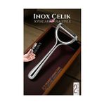 Inox Soyacak - Sebze Soyacağı - Kabak Dolma Oyacağı 2 Li Set