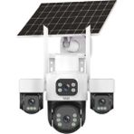 INOX X14 4 Kameralı Çift Güneş Enerjili 3+3+3+3Mp Solar Kamera E-Sim