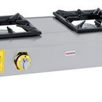 İnoxmaster 2'li Kısa Ayak Gazlı ve Lpgli İMR-LKK-2 Lokanta Ocağı