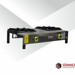 Inoxmaster 2Li Lokanta Ocagi Kisa Ayak Ce Belgeli Lpgli Tuplu