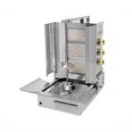 İnoxmaster 3'lü Gazlı ve Lpgli İMR-MDNR-301 Alttan Motorlu Döner Ocağı