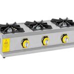 İnoxmaster 3'lü Gazlı ve Lpgli İMR-MNOG-3 Mini Ocak