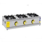 İnoxmaster 3'lü Gazlı ve Lpgli İMR-SOG-1450 Set Üstü Ocak