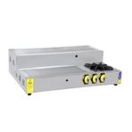 İnoxmaster İMR-İO-1060 Merdivenli Gazlı ve Lpgli 100x60x30 cm İskender Ocağı