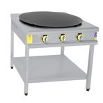 İnoxmaster İMR-TBGZOG-90 90x90x85 cm Taban Raflı Gazlı Gözleme Ocağı