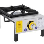 İnoxmaster Tekli Kısa Ayak Gazlı ve Lpgli MR-LKK-01 Lokanta Ocağı