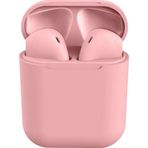 İnpods 12 Bluetooth Kablosuz Kulaklık V5.0 Stereo Mat Pembe