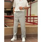 İnpool Baggy Kalıp, Yazlık-Baharlık, Esnek-Dökümlü, Pile Detaylı, Geniş Kumaş Pantolon ASP01 - XL - Açık Gri - Relax Fit