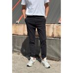 İnpool Erkek, Bel ve Paça Lastikli, Hi-Quality, Gabardin Dokuma, Pamuklu, Jogger Pantolon 270-2 - Antrasit - 31
