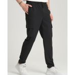 İnpool Erkek, Regular Fit, Su Itici (Geçirmez), Paraşüt Kumaş, Kargo Cep, Lastikli Pantolon 24INP276 - Siyah - 31