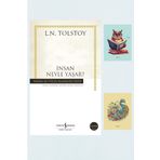 Insan Neyle Yaşar? 9786053607038 - Lev Nikolayeviç Tolstoy (2 NOT DEFTERLİ)
