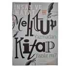 İnsan Ve Hayat Aylık Aktüel Kültür Dergisi Mart 2015 Sayı: 61 (Mektup Yazmadan Kitap Yazılır Mı?) (İkinci El)