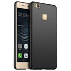 INSOLKIDON Huawei Honor 9 Lite Kılıf PC Sert Arka Kapak Telefon Koruyucu Kılıf Ultra İnce Lüks Ağır Koruma Kaymaz Çizilmeye Dayanıklı Koruyucu Kılıf (Siyah)