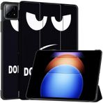 INSOLKIDON Xiaomi pad 6s pro 12.4 inç kılıf Tablet kılıfı, Tam Kapsama Ultra İnce PU deri Kılıf Katlanır Stand Kapaklı Kılıf Otomatik Uyku/Uyanma ile Sağlam (Stil 3)