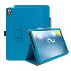 INSOLKIDON XPPen Magic Drawing 12.2-INCH Tablet kılıfı ile uyumlu, Tam Kapsama Ultra İnce PU deri Kılıf Katlanır Stand Kapak Koruyucu Tablet Kılıfı El Kayışı Mıknatıslı (Mavi)