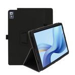 INSOLKIDON XPPen Magic Drawing 12.2-INCH Tablet kılıfı, Tam Kapsama Ultra İnce PU deri Kılıf Katlanır Stand Kapak Koruyucu Tablet Kılıfı El Kayışı Mıknatıslı (Siyah)