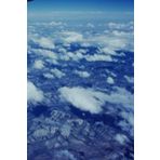 Inspiring Aerial Views: Looking Out The Window 1967 Lined Journal Notebook: Sky-high Blues and Serene Clouds