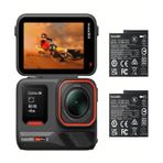 Insta360 Ace Pro 2 Aksiyon Kamerası Çift Bataryalı Paket Siyah