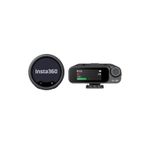 Insta360 Mic Pro (1 TX + 1 RX), iPhone/Kamera/Android için Kablosuz Mini Yaka Mikrofon, Video Kayıt, Bluetooth, Özelleştirilebilir E-Mürekkep Ekranı, 3 Mikrofon Dizisi, Lightning Cihazı için Mevcuttur