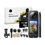 INSTA360 X4 8k 360 Derece Kamera Motorsiklet Kiti 256GB