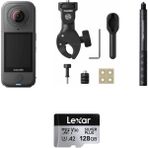 INSTA360 X4 Air Aksiyon Kamerası - Motosiklet Kiti 128 GB (Foto Ekspres)