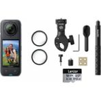 INSTA360 X4 Aksiyon Kamerası Moto Kit 512 GB 360 Derece Lens ve Su Geçirmezlik Özellikleriyle