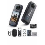 Insta360 X4 BMW Motorrad Edition 8K 256 GB Hafıza Kartlı 360 Aksiyon Kamerası Set