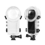Insta360 X4 için 50 metre su altı muhafazası, X4 kamera için su geçirmez koruyucu kılıf, Insta360 X4 aksesuarı için koruyucu kılıf