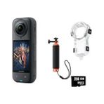 Insta360 X5 Aksiyon Kamerası Dalış Paketi Siyah Su Geçirmez 15 m 4K Çözünürlük ile Gelişmiş Özellikler